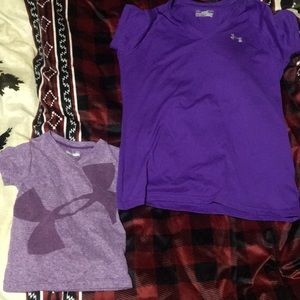 Could be mommy and me under armour shirts